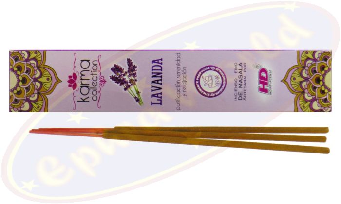 Hari Darshan Karma Collection Lavender Masala Räucherstäbchen