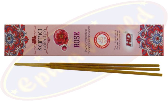Hari Darshan Karma Collection Rose Masala Räucherstäbchen