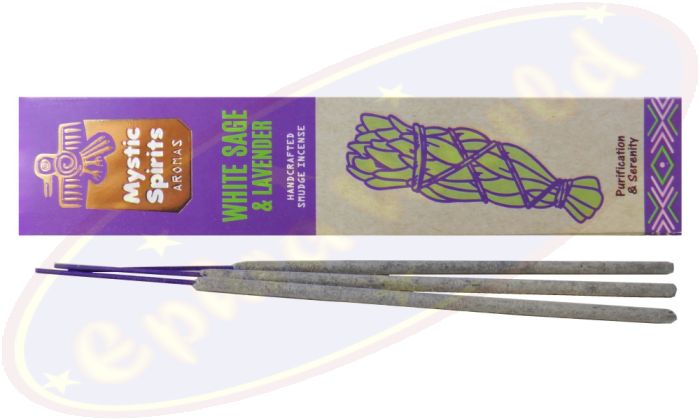 Hari Darshan Mystic Spirit White Sage & Lavender Masala Räucherstäbchen