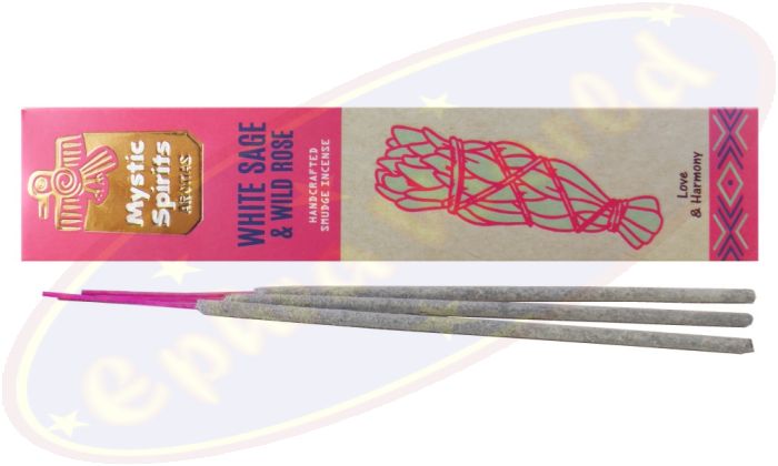 Hari Darshan Mystic Spirit White Sage & Rose Masala Räucherstäbchen