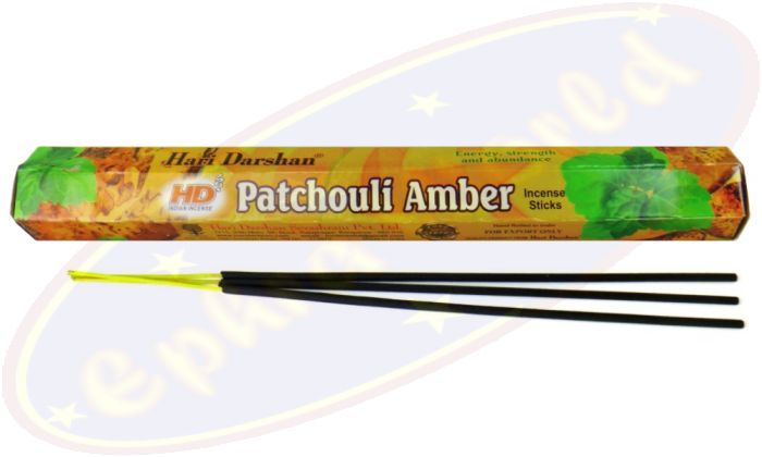 Hari Darshan Patchouli Amber Räucherstäbchen