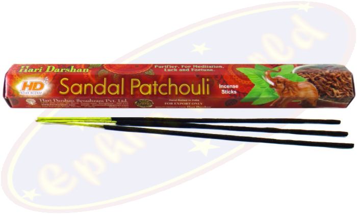 Hari Darshan Sandal Patchouli Räucherstäbchen