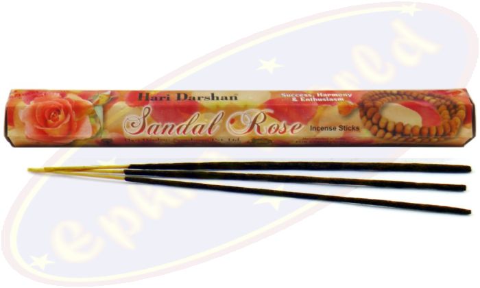 Hari Darshan Sandal Rose Räucherstäbchen