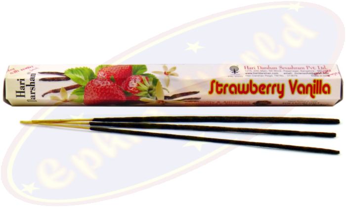 Hari Darshan Strawberry Vanilla Räucherstäbchen