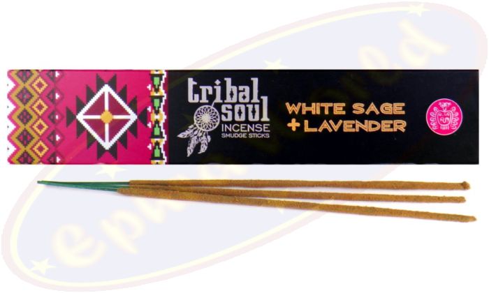 Hari Darshan Tribal Soul White Sage & Lavender Masala Räucherstäbchen