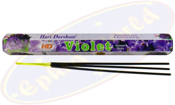 Hari Darshan Violet (Veilchen) Räucherstäbchen