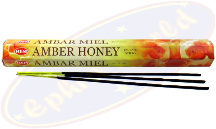 HEM Amber Honey Räucherstäbchen