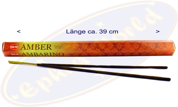 HEM Amber XL Räucherstäbchen Außenbereich