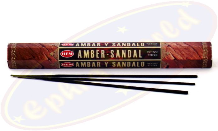 HEM Amber Sandal Räucherstäbchen