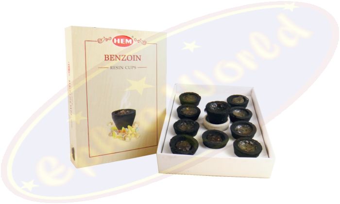 HEM Resin Cups Benzoin Räucherkohletöpfchen