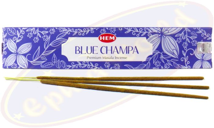 HEM Nature Masala Räucherstäbchen Blue Champa