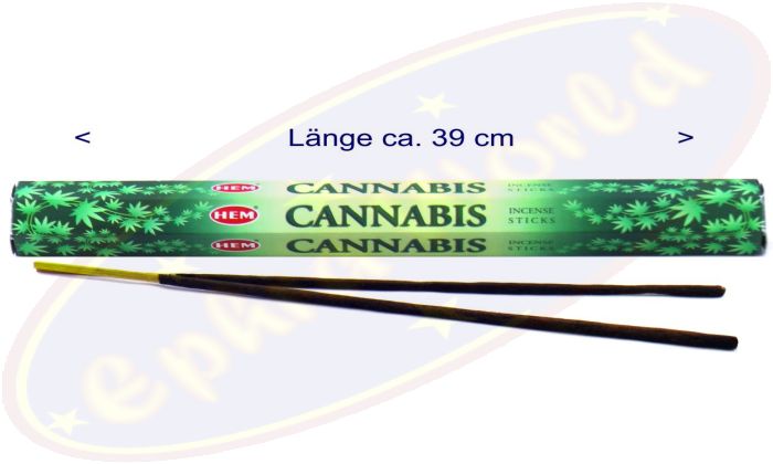 HEM Cannabis XL Räucherstäbchen