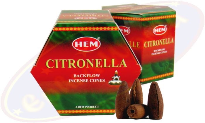 HEM Citronella Backflow Cones Rückflussräucherkegel