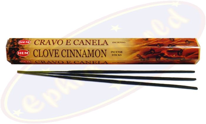 HEM Clove Cinnamon (Nelke Zimt) Räucherstäbchen