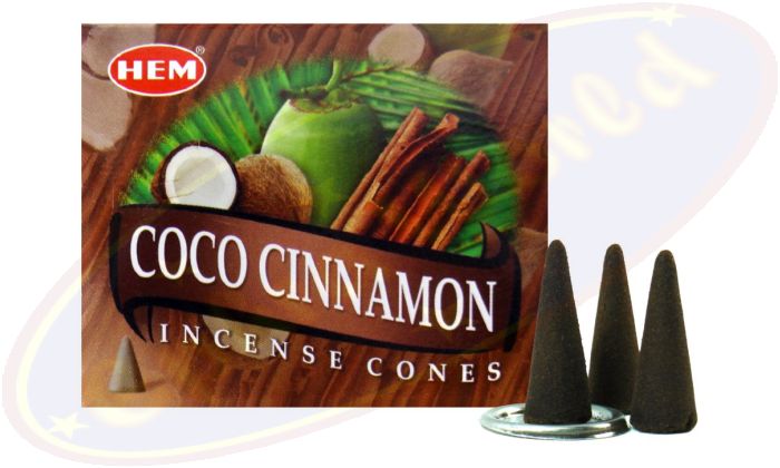 HEM Coco Cinnamon Räucherkegel