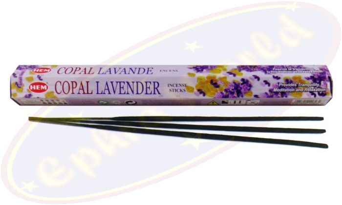 HEM Copal Lavender Räucherstäbchen