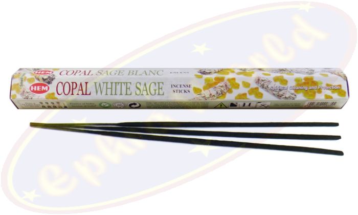 HEM Copal White Sage Räucherstäbchen