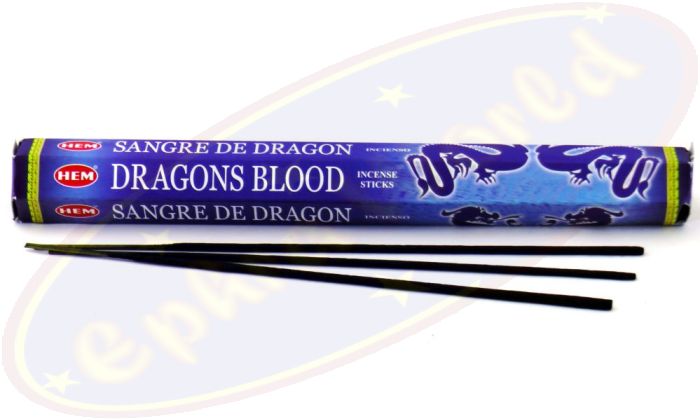 HEM Dragons Blood Blue Räucherstäbchen