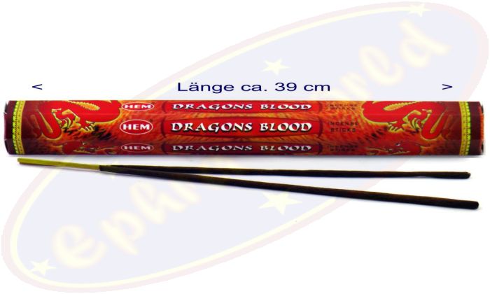 HEM Dragons Blood Red XL Räucherstäbchen