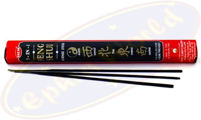 HEM Feng Shui 5 in 1 Räucherstäbchen