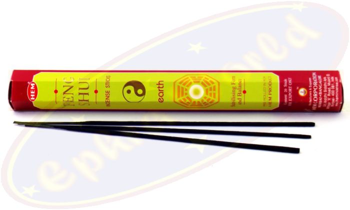 HEM Feng Shui Earth Räucherstäbchen