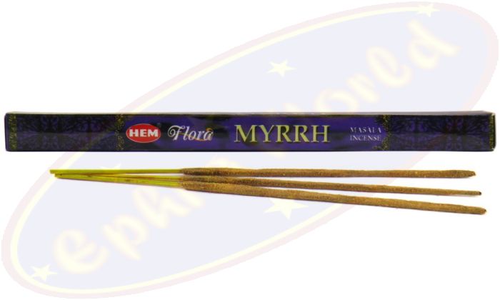 HEM Flora Myrrh Masala Räucherstäbchen