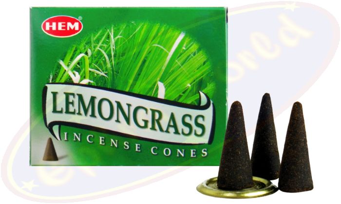 HEM Lemongrass Räucherkegel