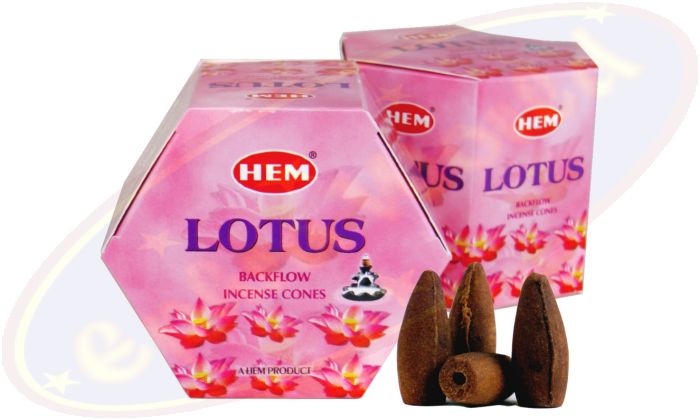 HEM Lotus Backflow Cones Rückflussräucherkegel