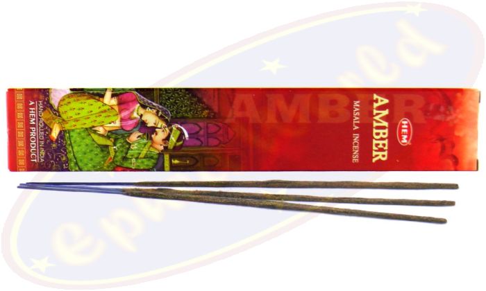 HEM Masala Amber/Bernstein Räucherstäbchen