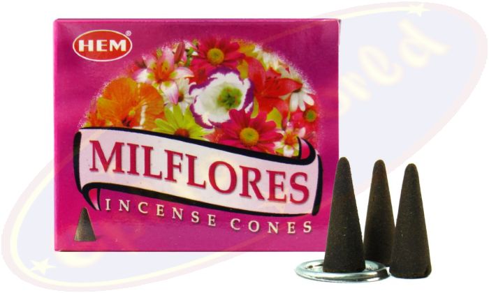 HEM Milflores Räucherkegel