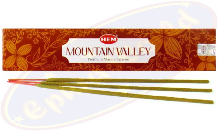 HEM Nature Masala Räucherstäbchen Mountain Valley