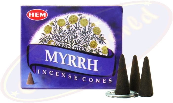 HEM Myrrh Räucherkegel