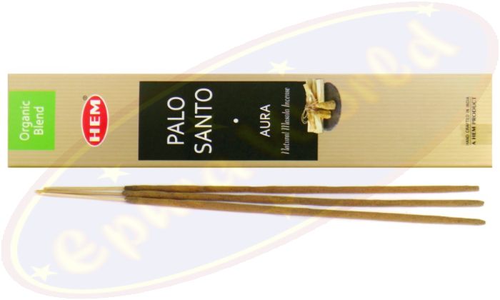HEM Organic Blend Masala Räucherstäbchen Palo Santo Aura