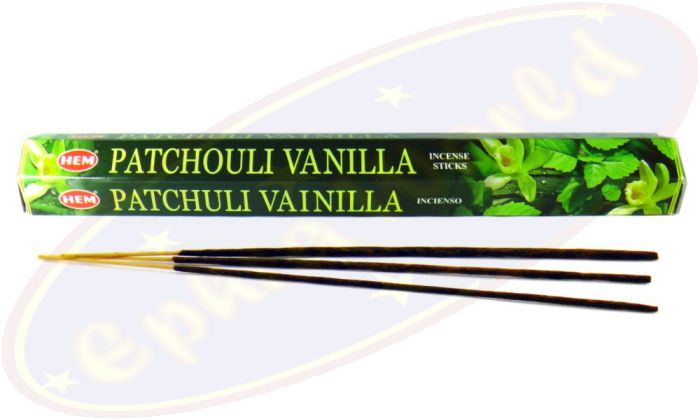HEM Patchouli Vanilla Räucherstäbchen