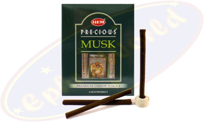 HEM Precious Musk (Moschus) Dhoop Sticks 75g