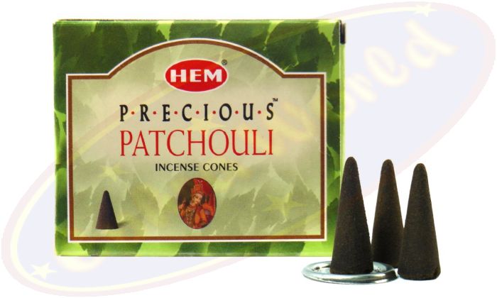 HEM Precious Patchouli Räucherkegel