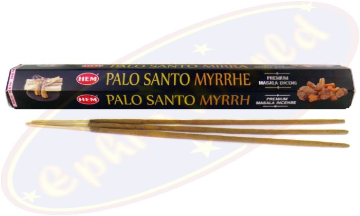 HEM Premium Masala Räucherstäbchen Palo Santo Myrrh
