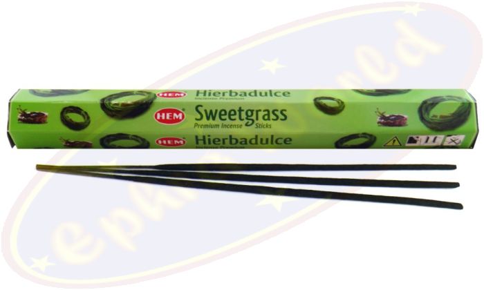HEM Sweetgrass (Mariengras) Räucherstäbchen