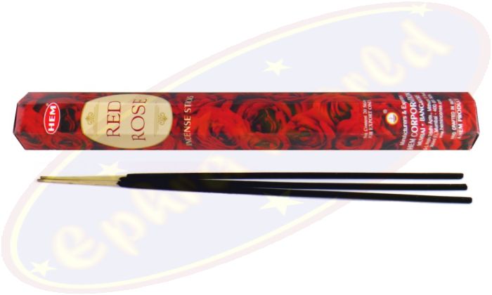 HEM Red Rose Räucherstäbchen