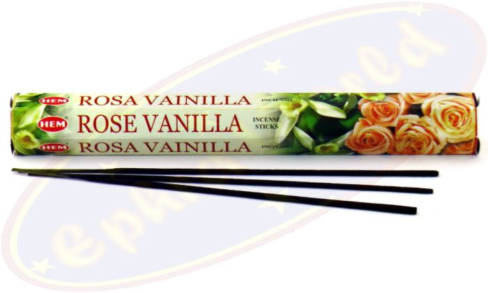 HEM Rose Vanilla Räucherstäbchen