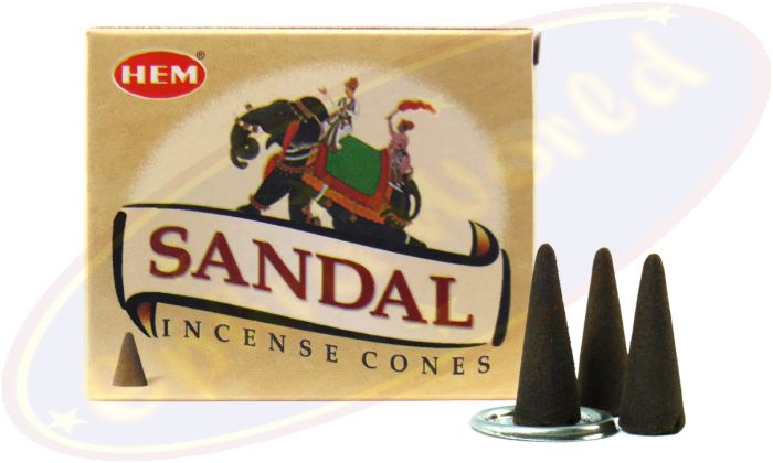 HEM Sandal (Sandelholz) Räucherkegel