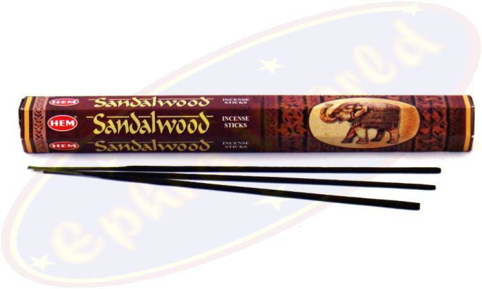 HEM Sandalwood (Sandelholz) Räucherstäbchen