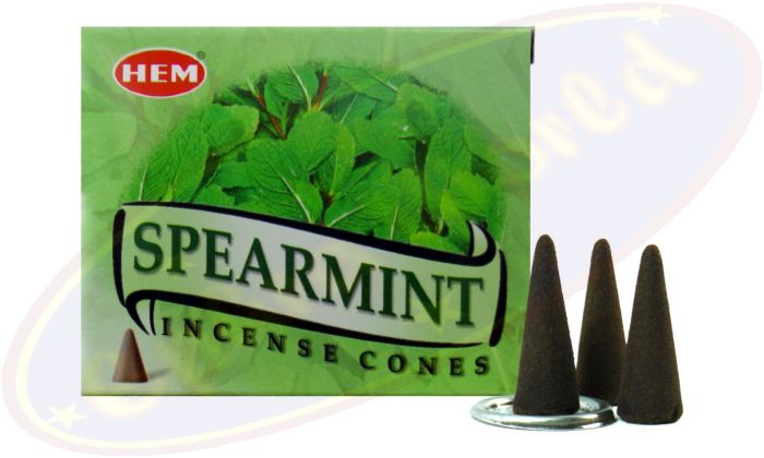 HEM Spearmint Räucherkegel