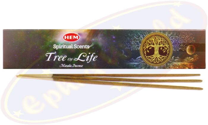 HEM Masala Räucherstäbchen Spiritual Scents Tree of Life