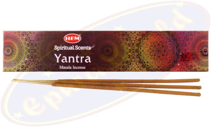 HEM Masala Räucherstäbchen Spiritual Scents Yantra