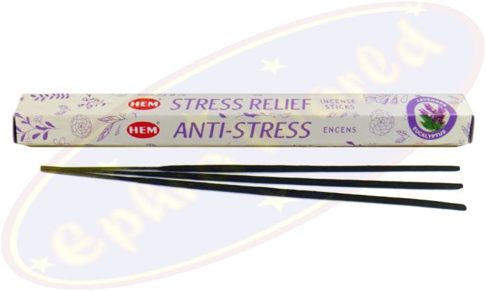 HEM Stress Relief Lavender Eucalyptus Räucherstäbchen