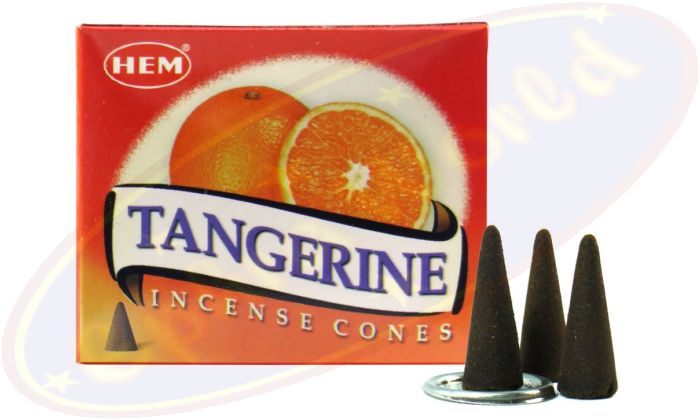 HEM Tangerine Räucherkegel