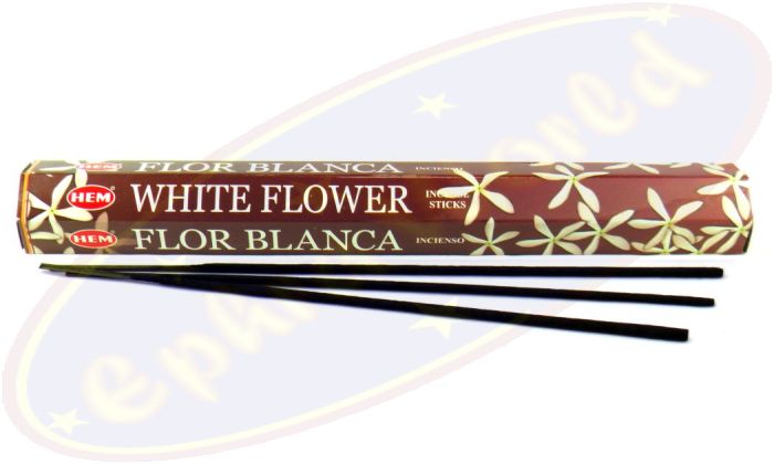 HEM White Flower Räucherstäbchen