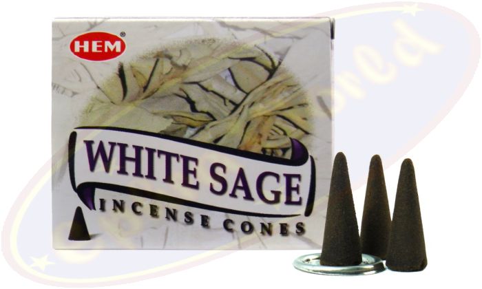 HEM White Sage Räucherkegel
