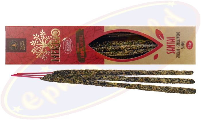 Herbio 100% Natural Smudge Räucherstäbchen Sandalwood